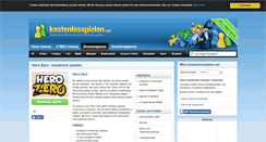 Desktop Screenshot of hero-zero.kostenlosspielen.net